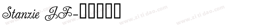 Stanzie JF字体转换